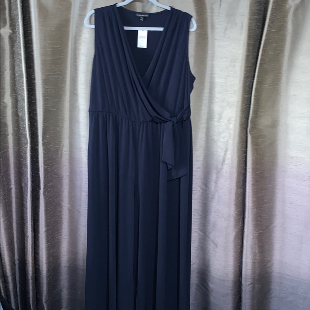 Lane Bryant Navy Jumpsuit